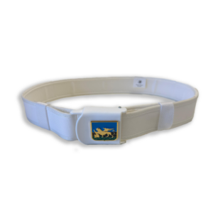 Cinturone in cordura bianca polizia locale veneto